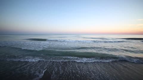 Les vagues de la plage