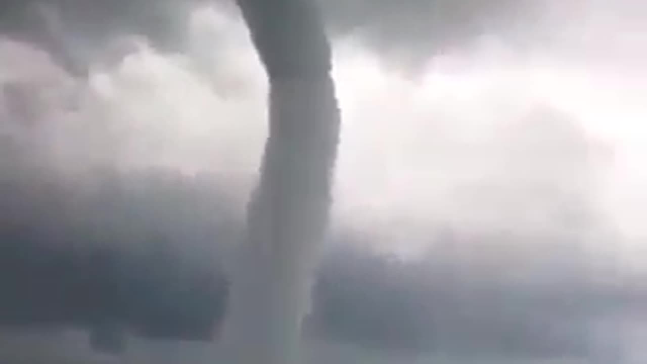 Waterspout Captured Off The Coast Of Venezuela