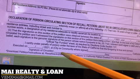 Khẩ̉n ! Cách ký bãi nhiệm Thống ₫ốc California Gavin Newsom cho ₫úng.