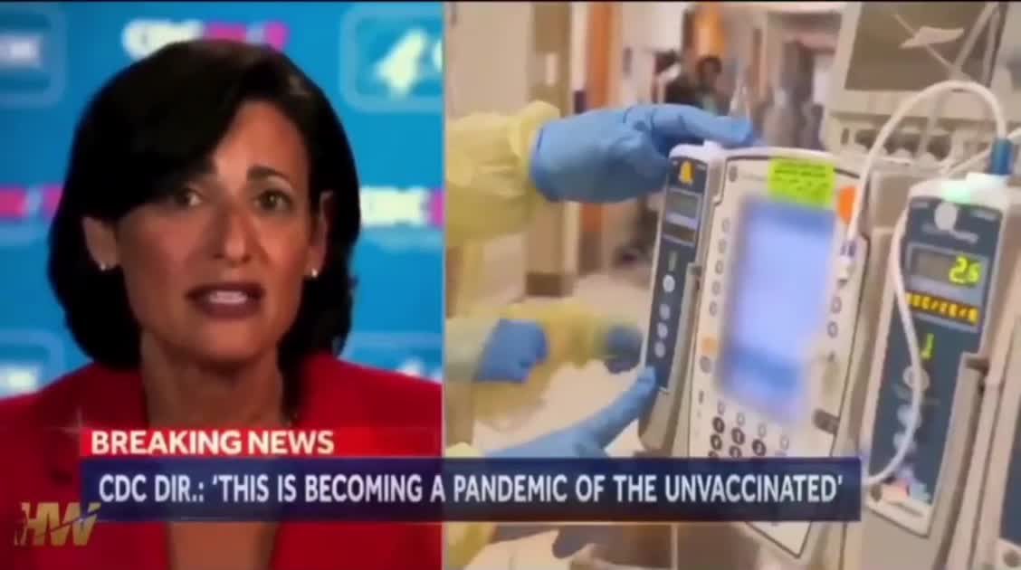 "Pandemic of the unvaccinated" Mainstream Media Fearporn