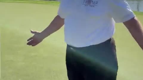 President Trump's Hole-In-One