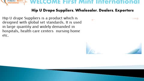 Hip U Drape Suppliers, Wholesaler, Dealers, Exporters