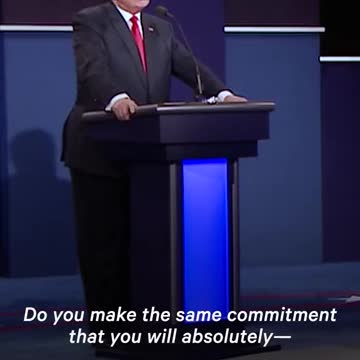 Hilary Clinton Vs Donald Trump Dabate