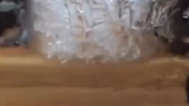 Amazing creativity making glass out of ice