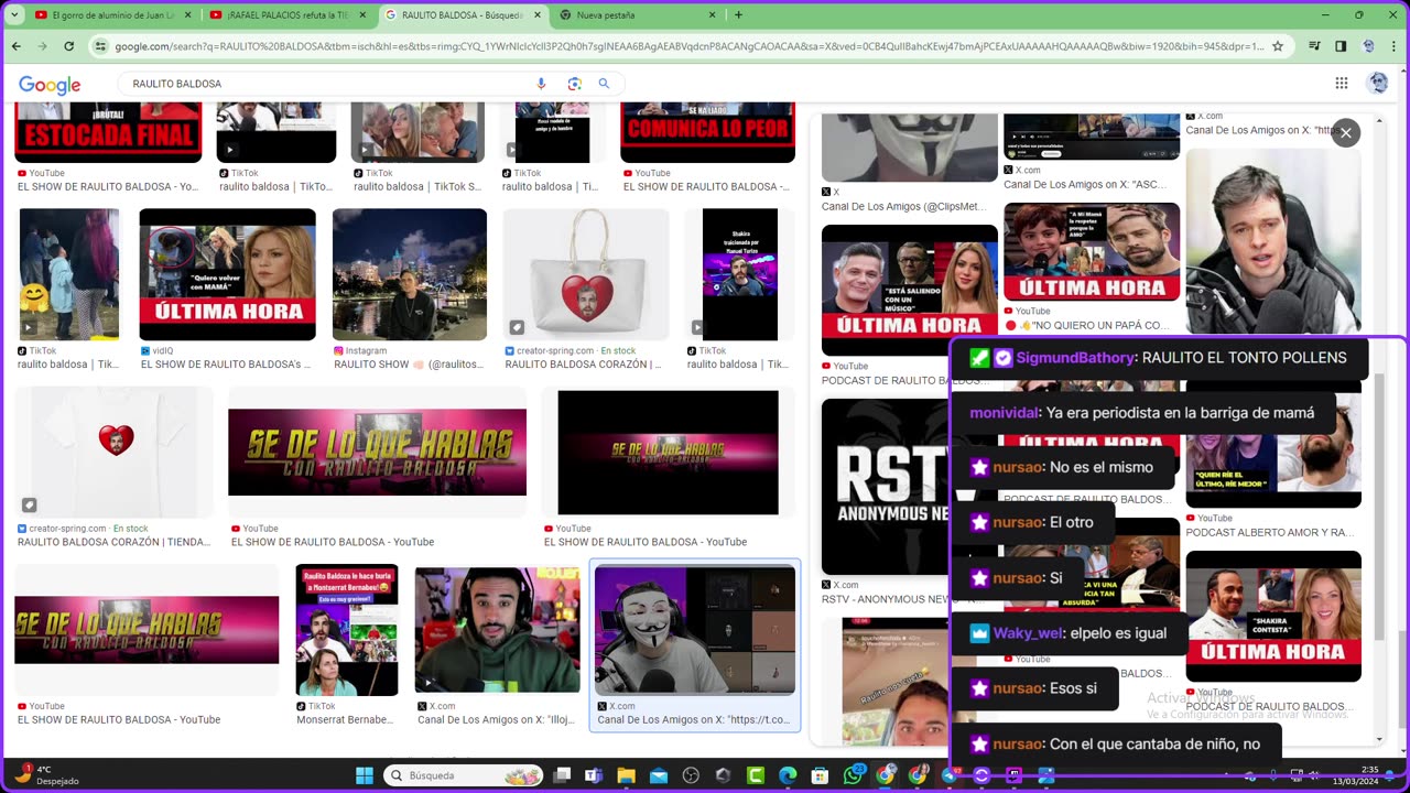 calienta que sales 15/03/2024