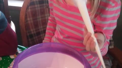 making cotton candy