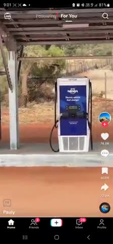 EV Electric Car or Diesel? Your Choice. "Green Energy"