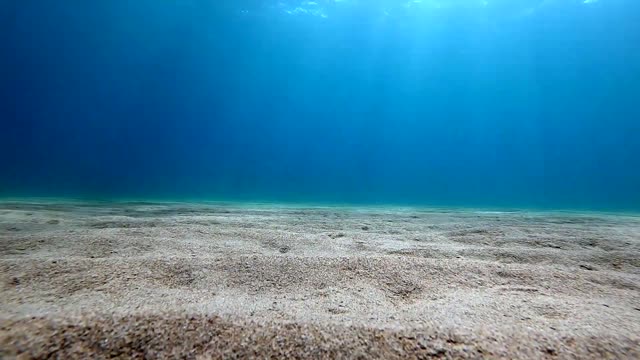 Clear underwater timelapse