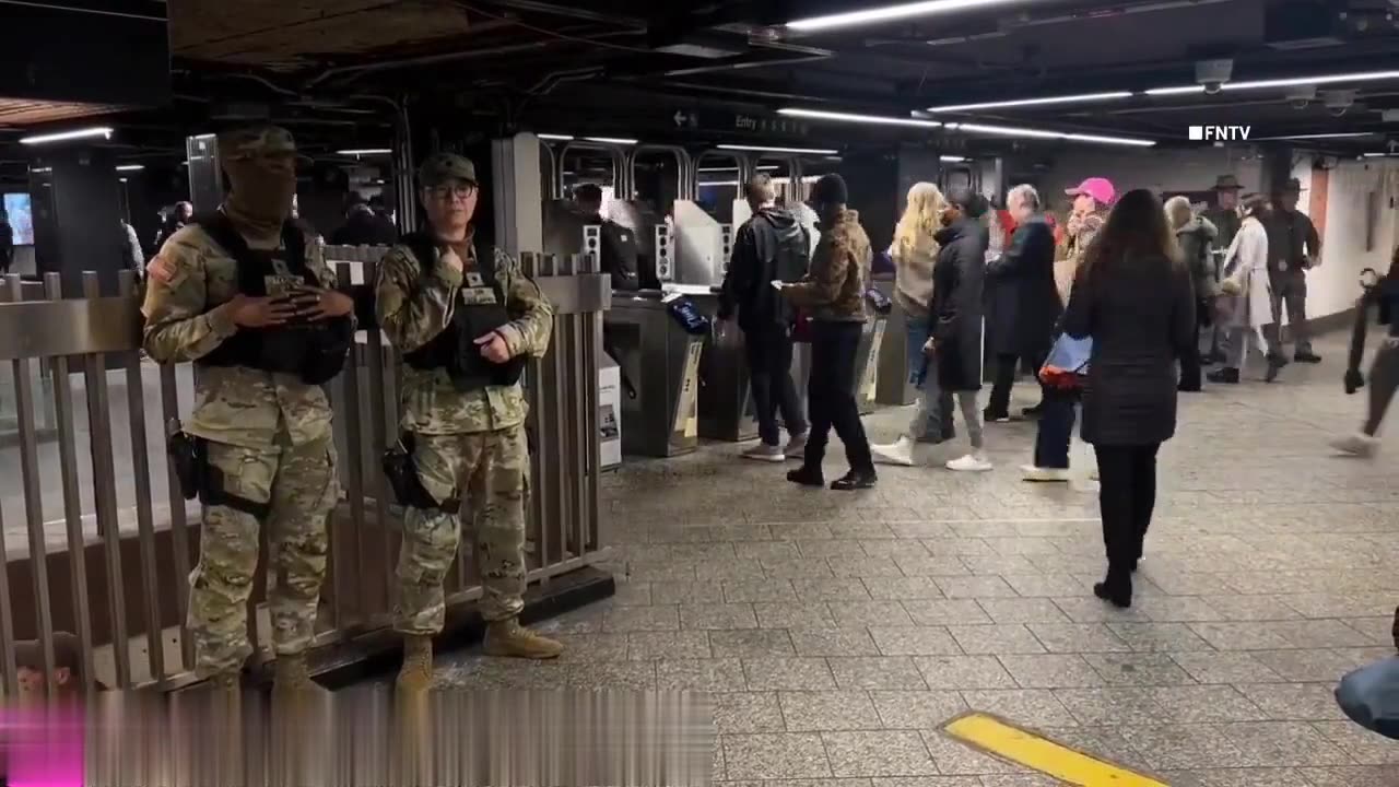 🚨#BREAKING: Over 1000 National Guard Deployed Across All New York City Subway Stations