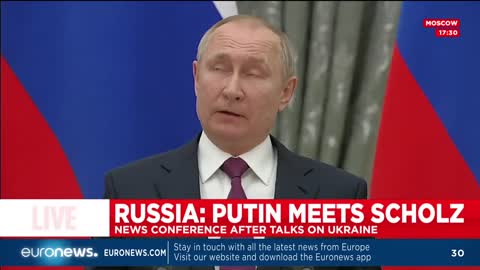 Scholz and Putin speak on Ukraine crisis
