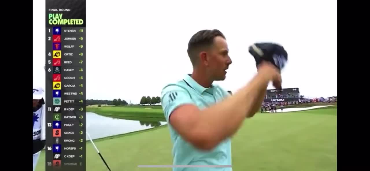 LIV Golf Bedminster - Stenson wins the pot of cash