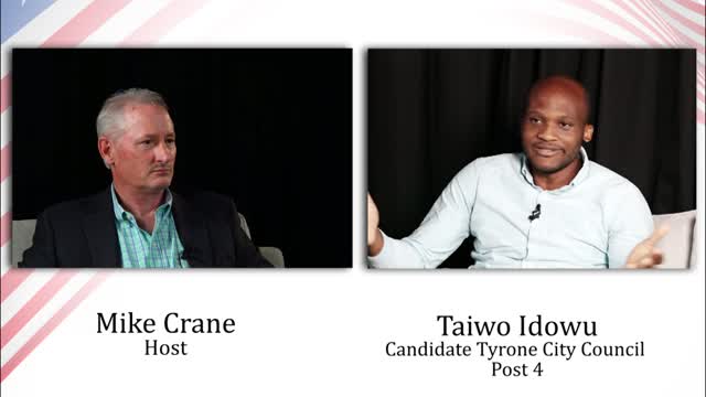 Taiwo Idowu - Candidate for City Council Tyrone, Post 4