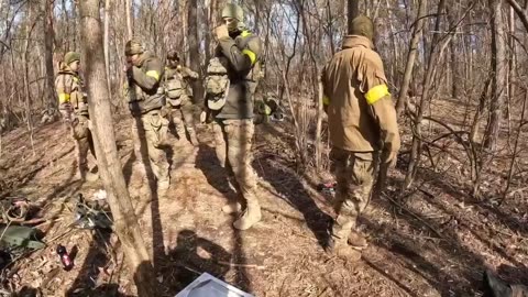 🇷🇺🇺🇦 Footage from the camera of one of the so-called militants. RDK