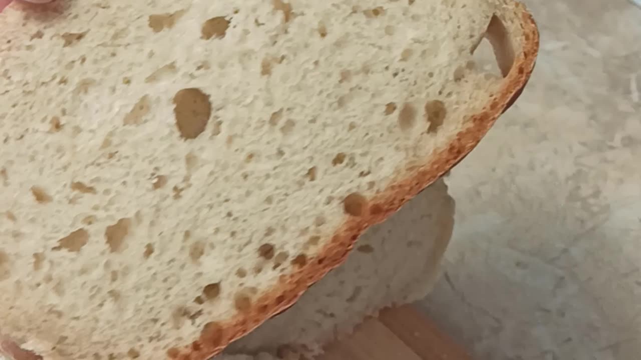 My homemade bread next day