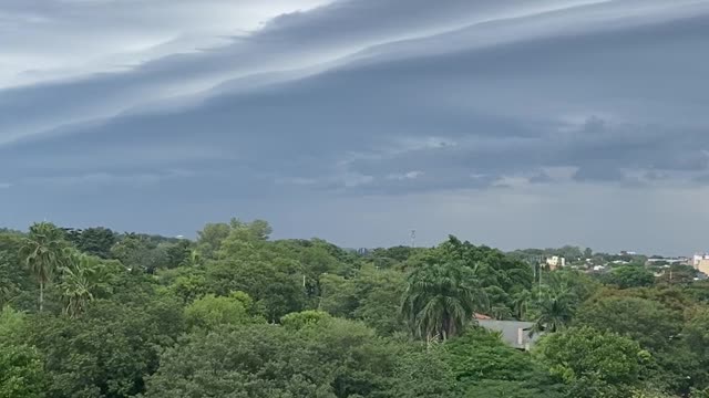 The alien sky in Paraguay