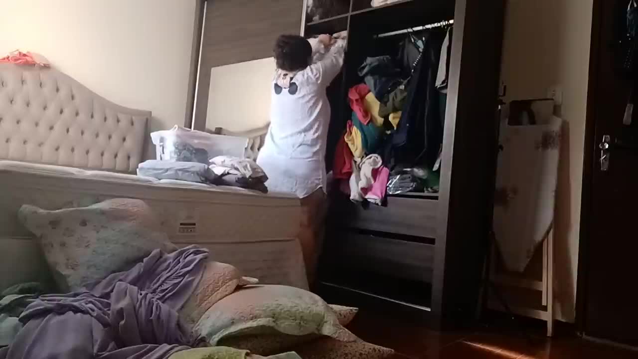 trocando os lençoes