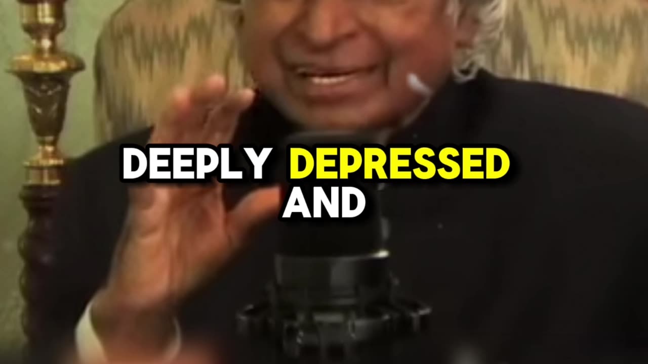 Depressed Man Become President