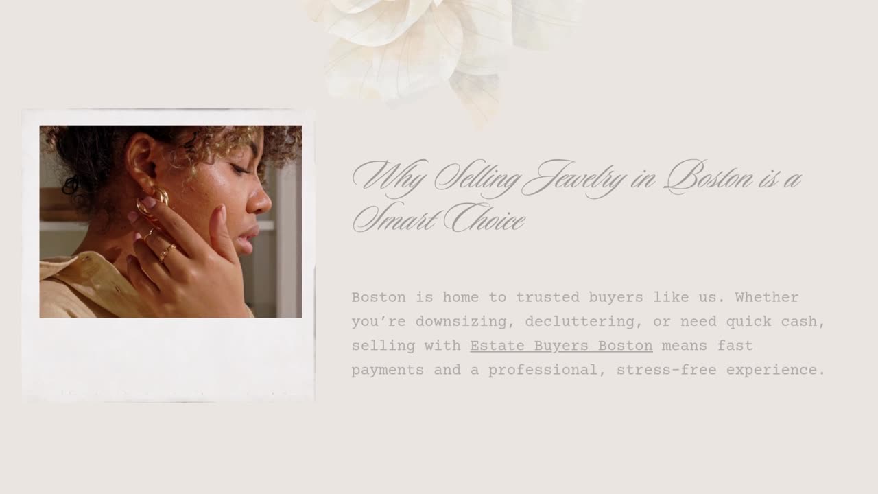 Sell Your Jewelry with Trusted Estate Buyers in Boston: Fair Prices and Simple Process