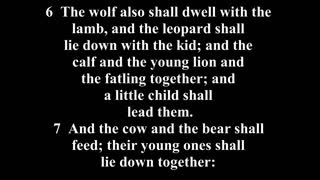 Isaiah 11 King James version