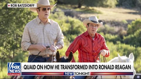 Fox News-Dennis Quaid argues Trump's principles are 'pretty close to Reagan'