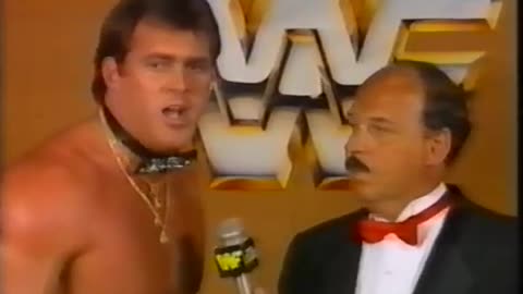 early Brutus beefcake interview on wwf #2