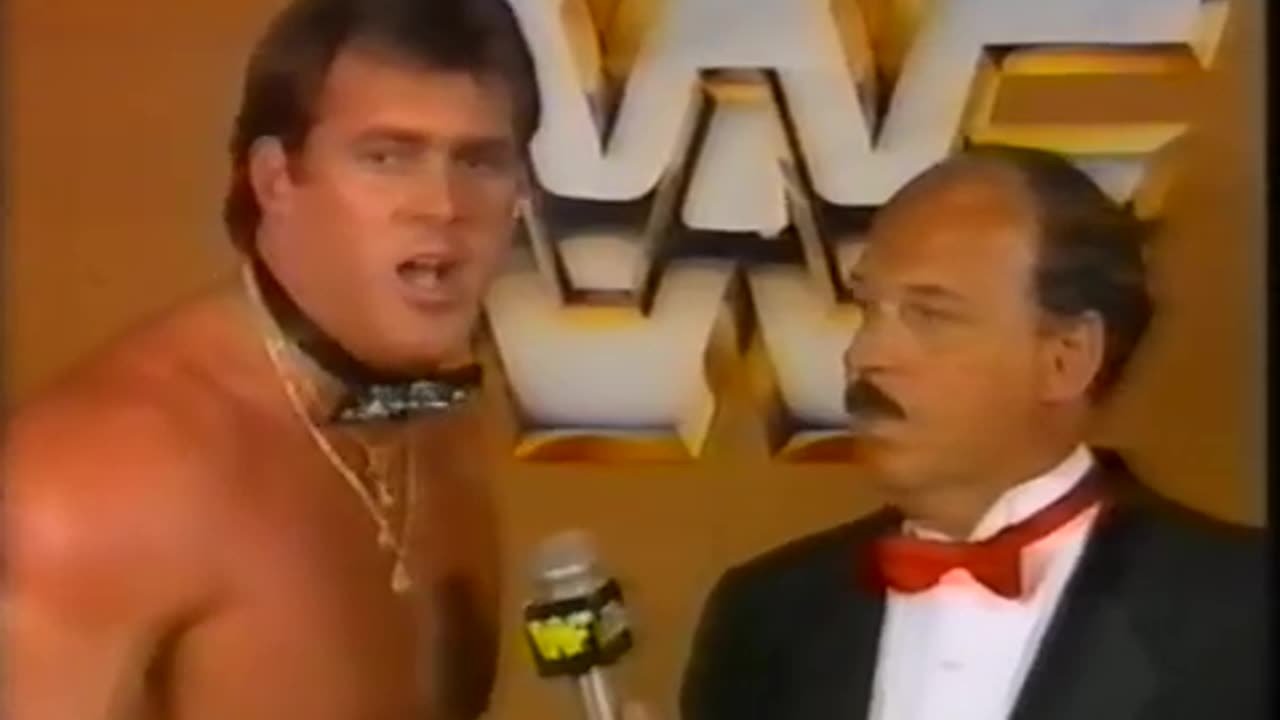 early Brutus beefcake interview on wwf #2