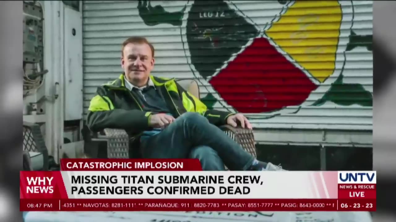 UPDATE: MISSING TITANIC SUBMARINE FOUND ALL CREW DEAD