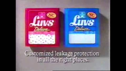 Luvs Deluxe Diaper Commercial