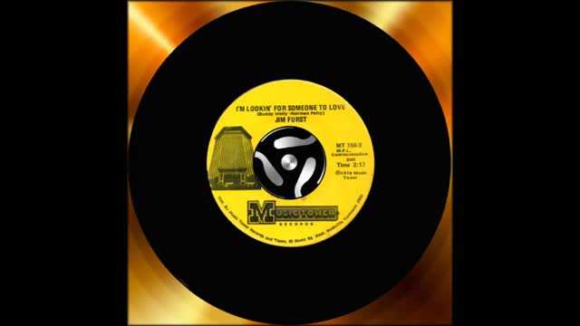 Jim Furst "I'm Lookin' for Someone to Love" Cover