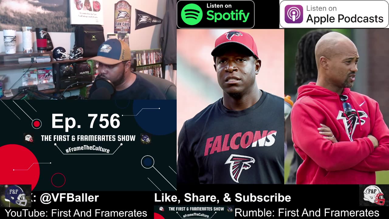 Ep. 756 2024 Atlanta Falcons Press Conference Expectations