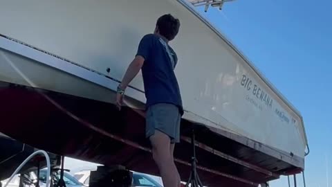 Deciding to buy a sunken boat for $500...