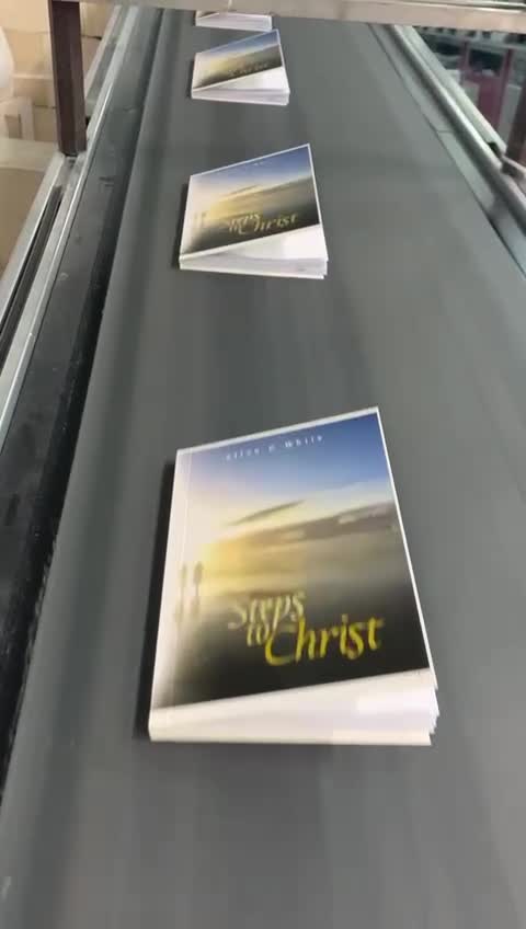 Steps To Christ - printed with a UK address and UK adverts