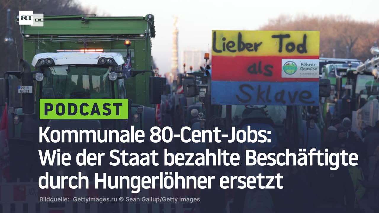 Kommunale 80-Cent-Jobs: Wie der Staat bezahlte Beschäftigte durch Hungerlöhner ersetzt