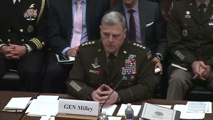 Gen. Mark Milley on DETERRING Putin from INVADING Ukraine