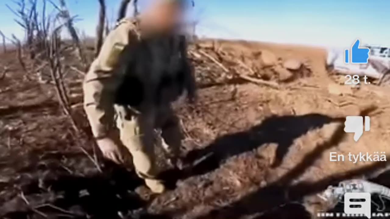 Respect Ukraina soldier