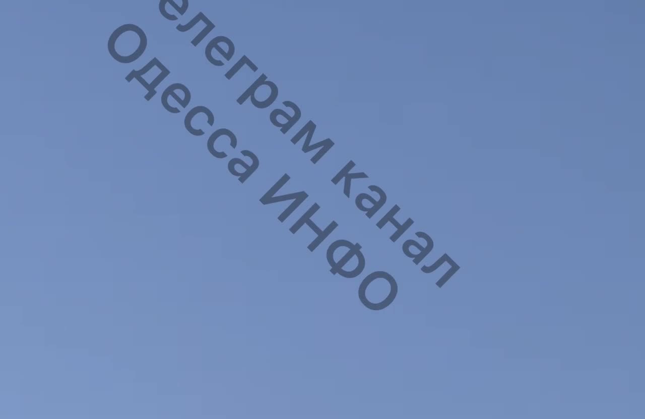 Ukraine War - A Russian cruise missile was spotted in the sky over Odessa
