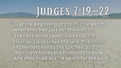 The Book of Judges (lesson 5)