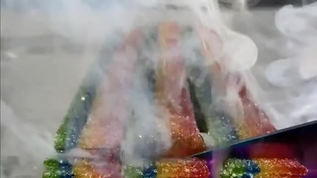 hot knife cut this candy