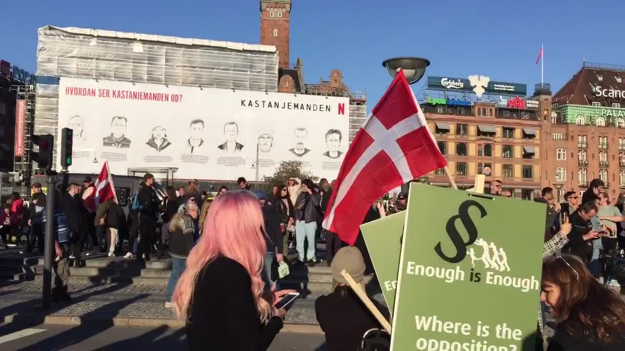 NOK er NOK demonstration København 09-10-2021