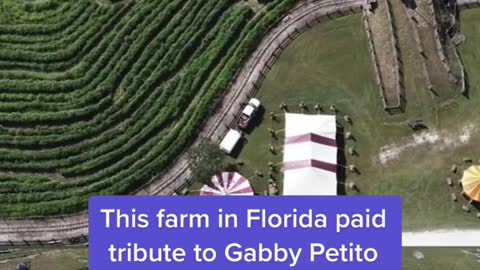 This farm in Florida paid tribute to Gabby Petito