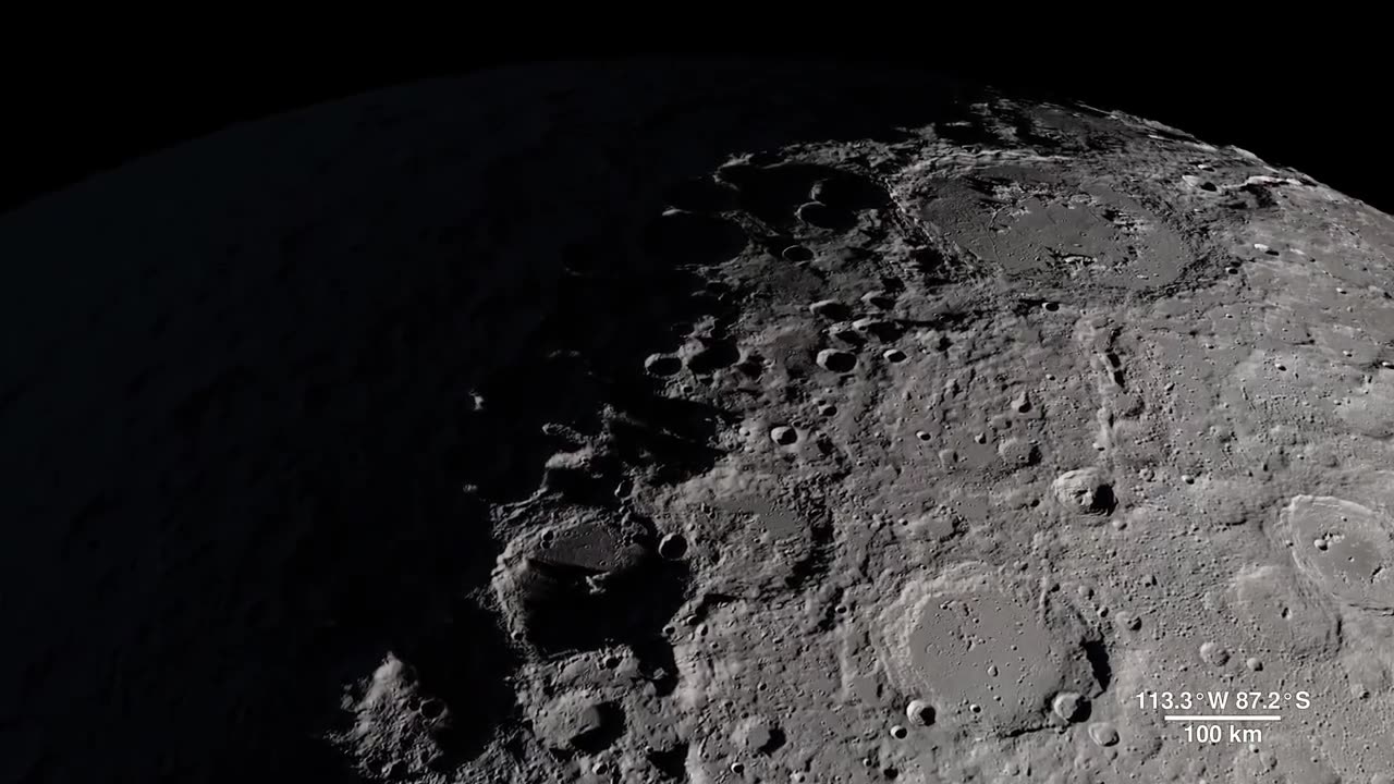 Tour of the Moon in 4K