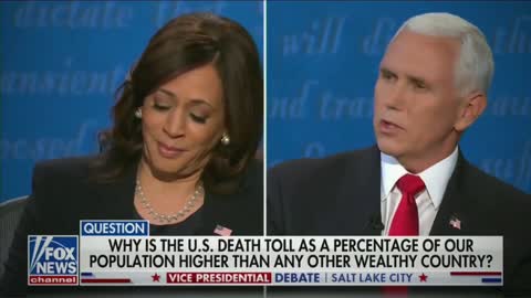 The Reality Is Pence Destroyed Harris!