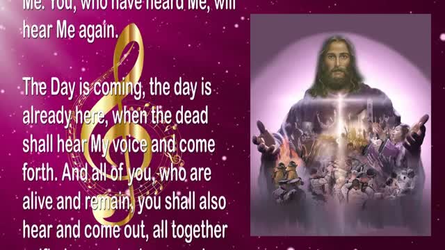 You have passed from Judgment into Life... Come & Sing Praises 🎺 Trumpet Call of God