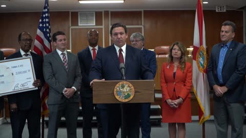 Governor DeSantis Host a Press Conference on the Job Growth Grant Fund for Winter Haven