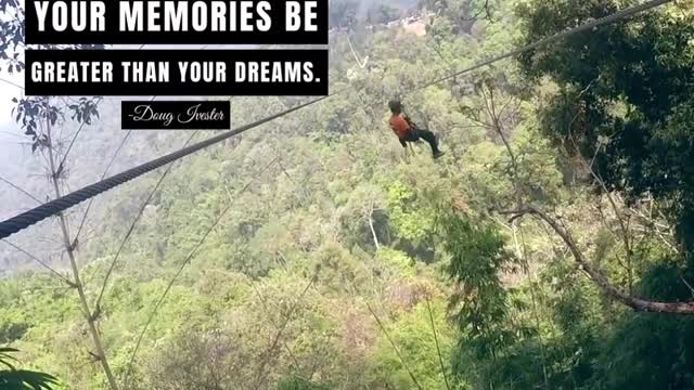 Never Let Your Memories Be Greater Than Your Dreams