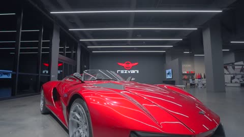 Rezvani Experience Center South Coast Plaza, California.