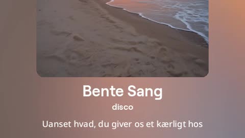 Bente sang