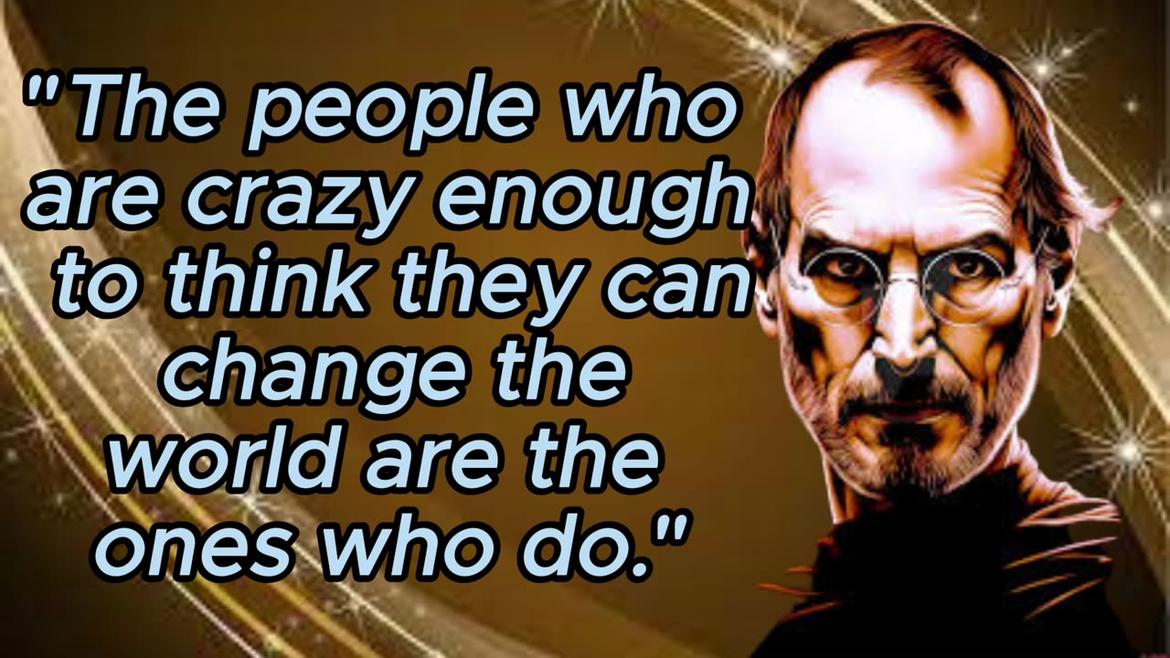 Beautiful Life Quotes|| The Only Way To Do Great Work Is To Love What You Do. - Steve Jobs