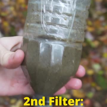 How to make a Water Filter in a Disaster!