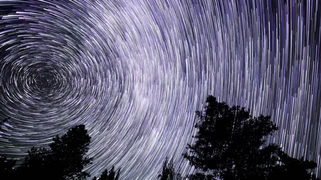 Colorado Milky Way Star Trails !!!